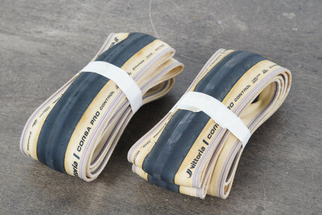NEW (2) 700x42C 42mm Vittoria Corsa Pro Tubeless Clincher Road Tires