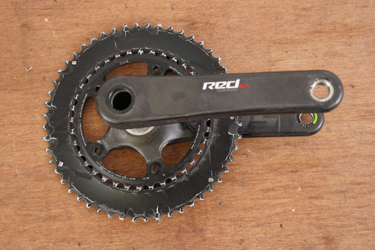 172.5mm 52/36T BB30 SRAM Red 22 11 Speed Carbon Road Crankset