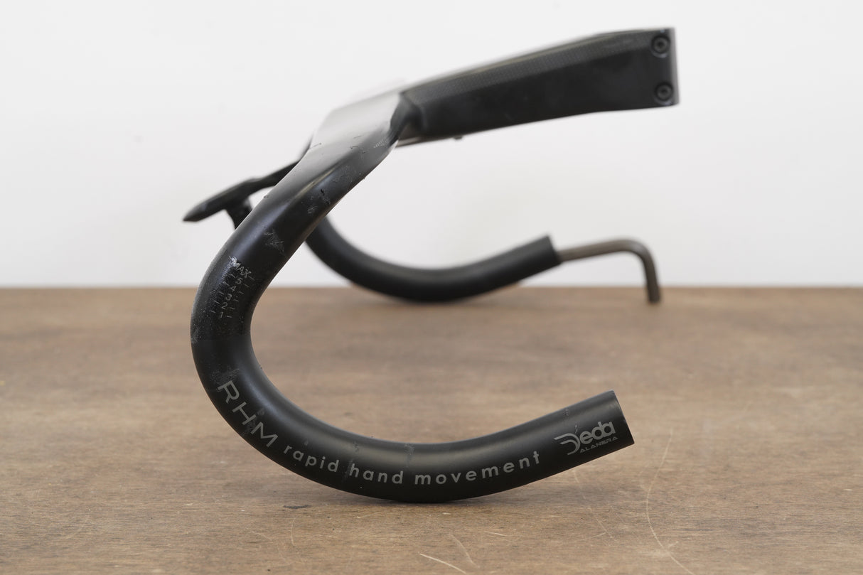 46cm 130mm -8 Degree Deda Elementi Alanera DCR Carbon Barstem + Mount 1 1/8"