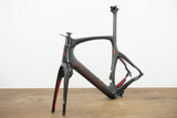 L (Large) Fuji Norcom Straight 1.1 Carbon Fiber TT Triathalon Frameset