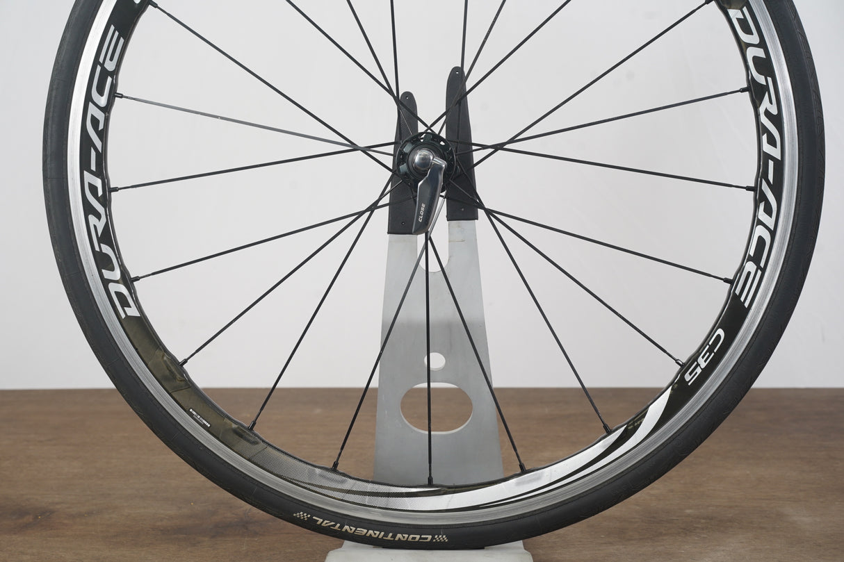 Shimano Dura-Ace WH-9000 C35 Carbon Clincher Rim Brake Wheelset 11 Speed