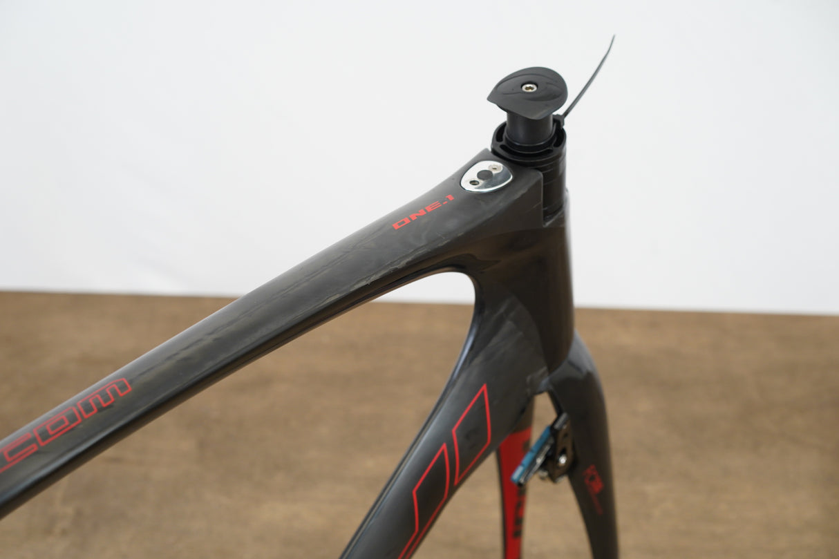 L (Large) Fuji Norcom Straight 1.1 Carbon Fiber TT Triathalon Frameset