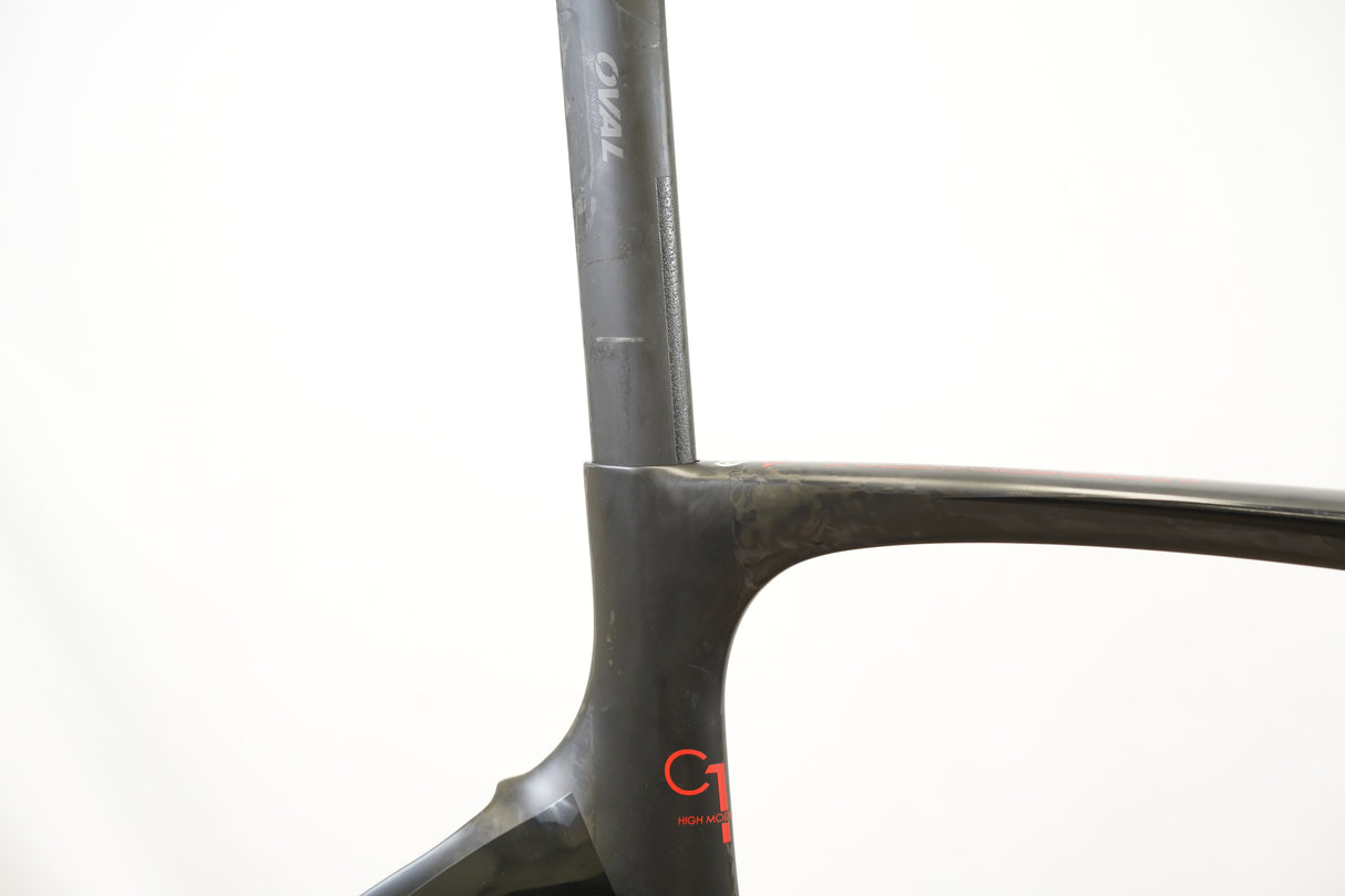 L (Large) Fuji Norcom Straight 1.1 Carbon Fiber TT Triathalon Frameset