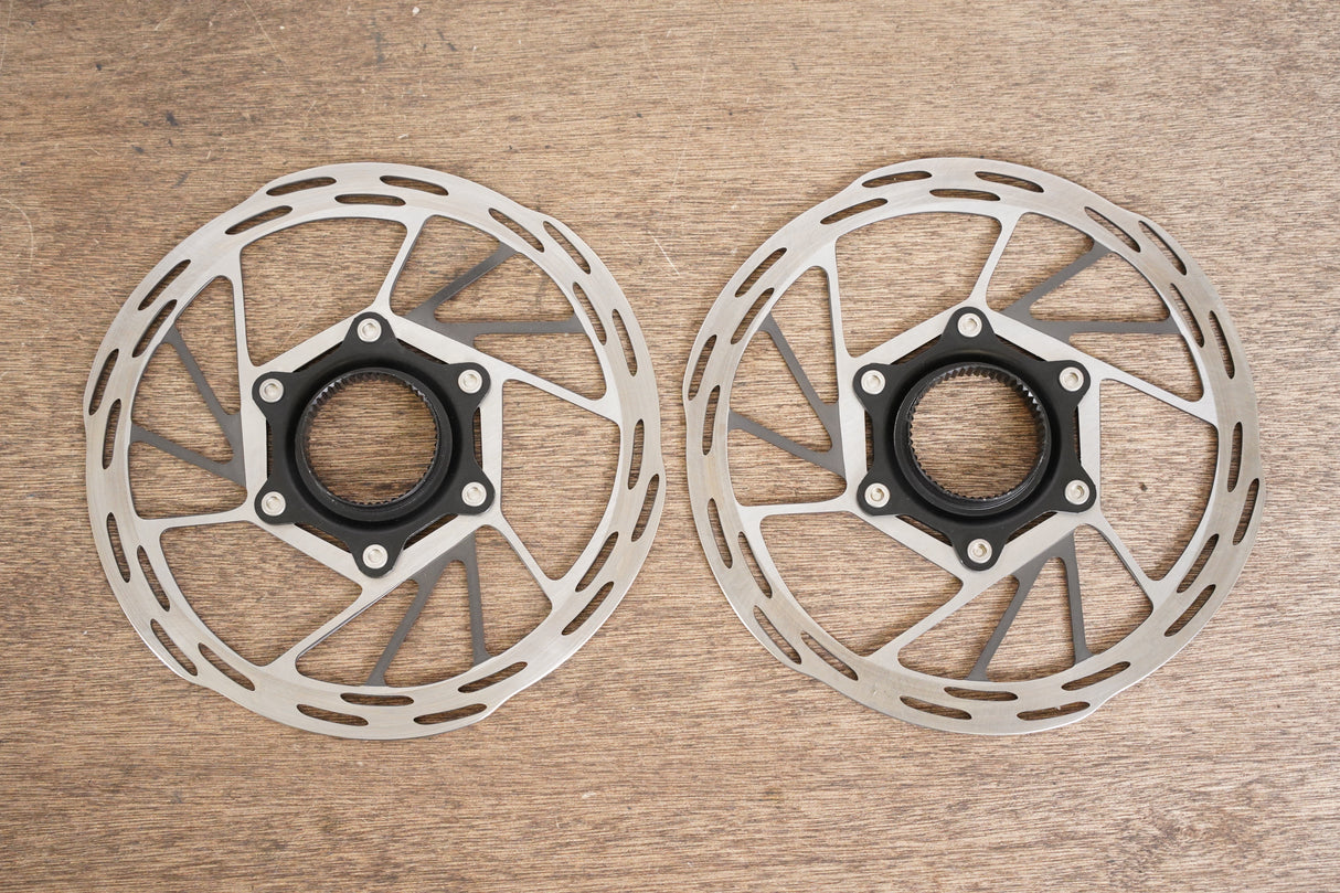 (2) 160mm SRAM PaceLine Center Lock Disc Brake Road Rotors