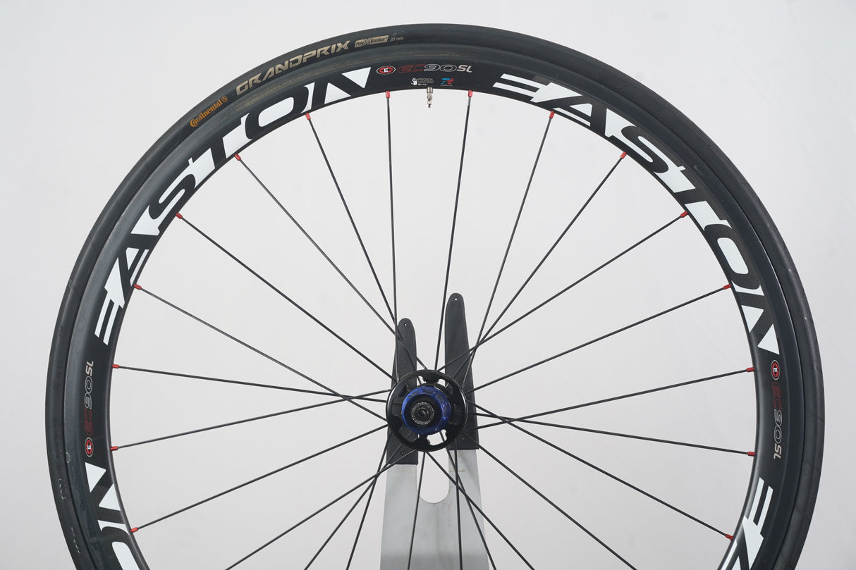 Easton EC90 SL Carbon Clincher Rim Brake Wheelset Shimano/SRAM 10 Speed EC 90