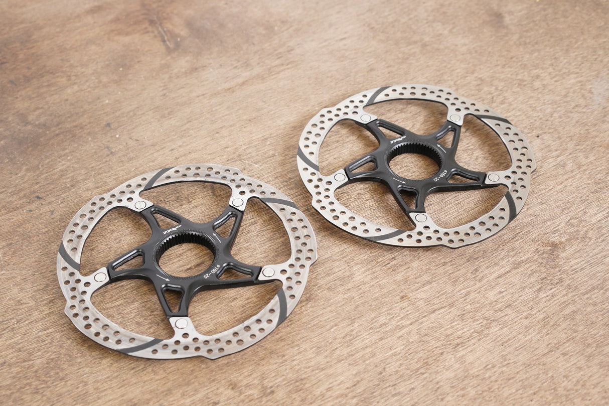 (2) 160mm TRP Centerlock-25 Center Lock Disc Brake Rotors Road Gravel CX MTB