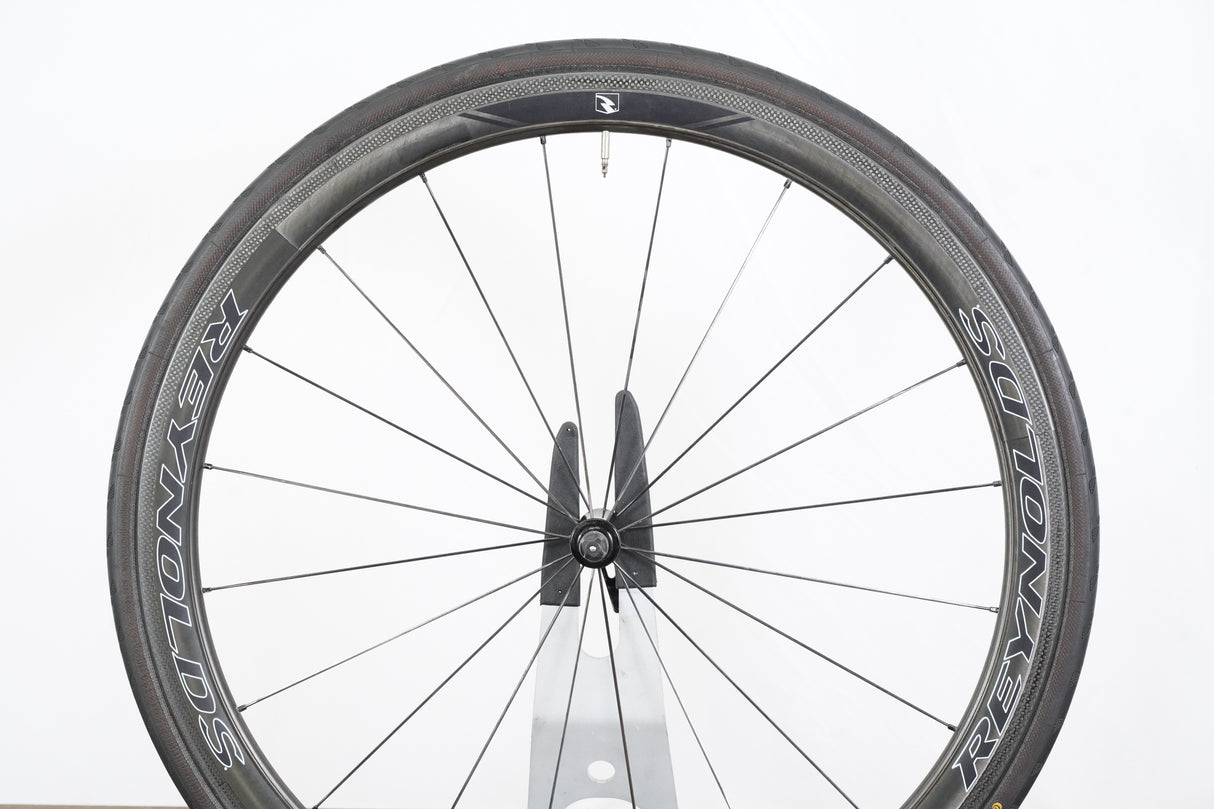 FRONT Reynolds Assault SLG Carbon Tubeless Clincher Rim Brake Wheel