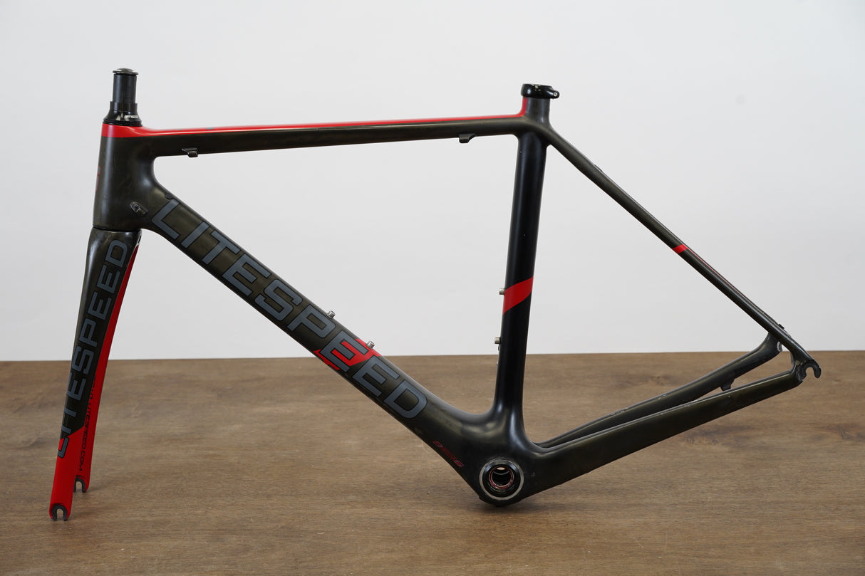 52cm Litespeed L1R Carbon Rim Brake Road Frameset L1 R