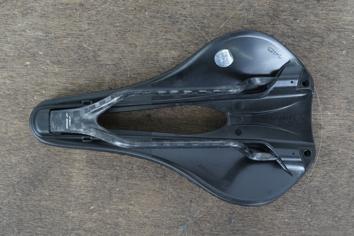 NEW 145mm Selle Italia Novus Boost Evo 3D Kit Carbonio Superflow Road Saddle 213g