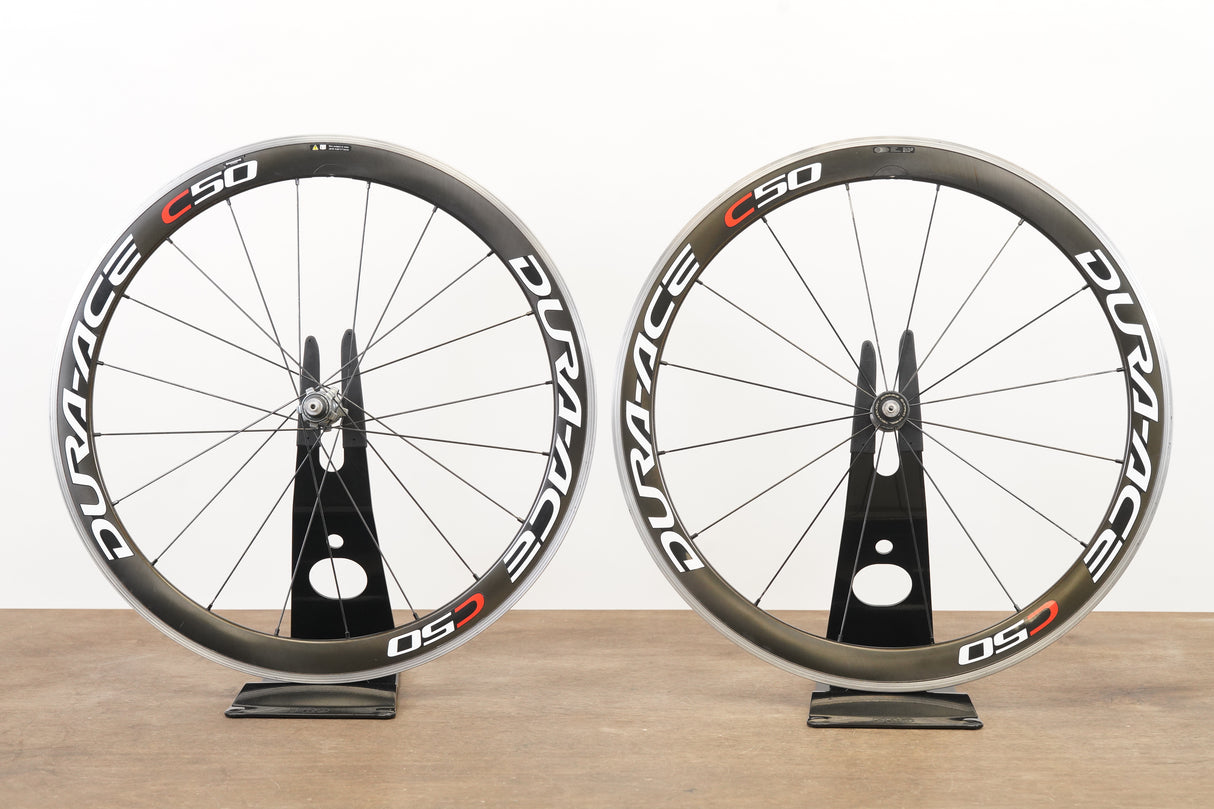 Shimano Dura-Ace WH-7900 C50 Carbon Clincher Rim Brake Wheelset 10 Speed