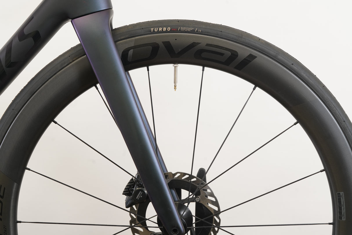 2024 54cm Specialized S-WORKS Tarmac SL8 R9270 Di2 Roval CLX Carbon Disc Bike
