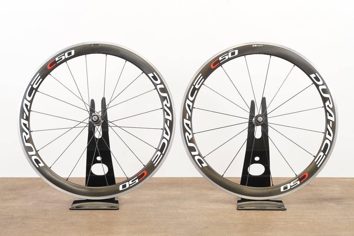 Shimano Dura-Ace WH-7900 C50 Carbon Clincher Rim Brake Wheelset 10 Speed