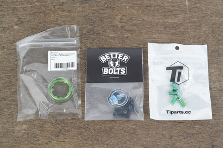 NEW Ti-Parts SRAM Red E1 AXS green hardware kit + Accessories