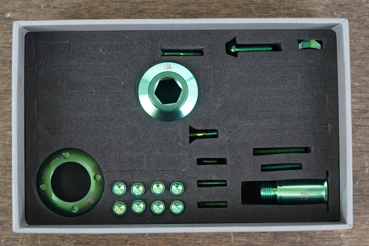 NEW Ti-Parts SRAM Red E1 AXS green hardware kit + Accessories