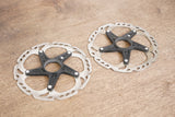 (2) 160mm Shimano XT SM-RT81 Center Lock Disc Brake Rotors