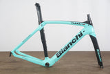53cm Bianchi Oltre XR4 Carbon Aero Rim Brake Road Frameset