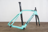 53cm Bianchi Oltre XR4 Carbon Aero Rim Brake Road Frameset