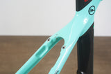 53cm Bianchi Oltre XR4 Carbon Aero Rim Brake Road Frameset