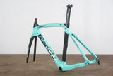 53cm Bianchi Oltre XR4 Carbon Aero Rim Brake Road Frameset