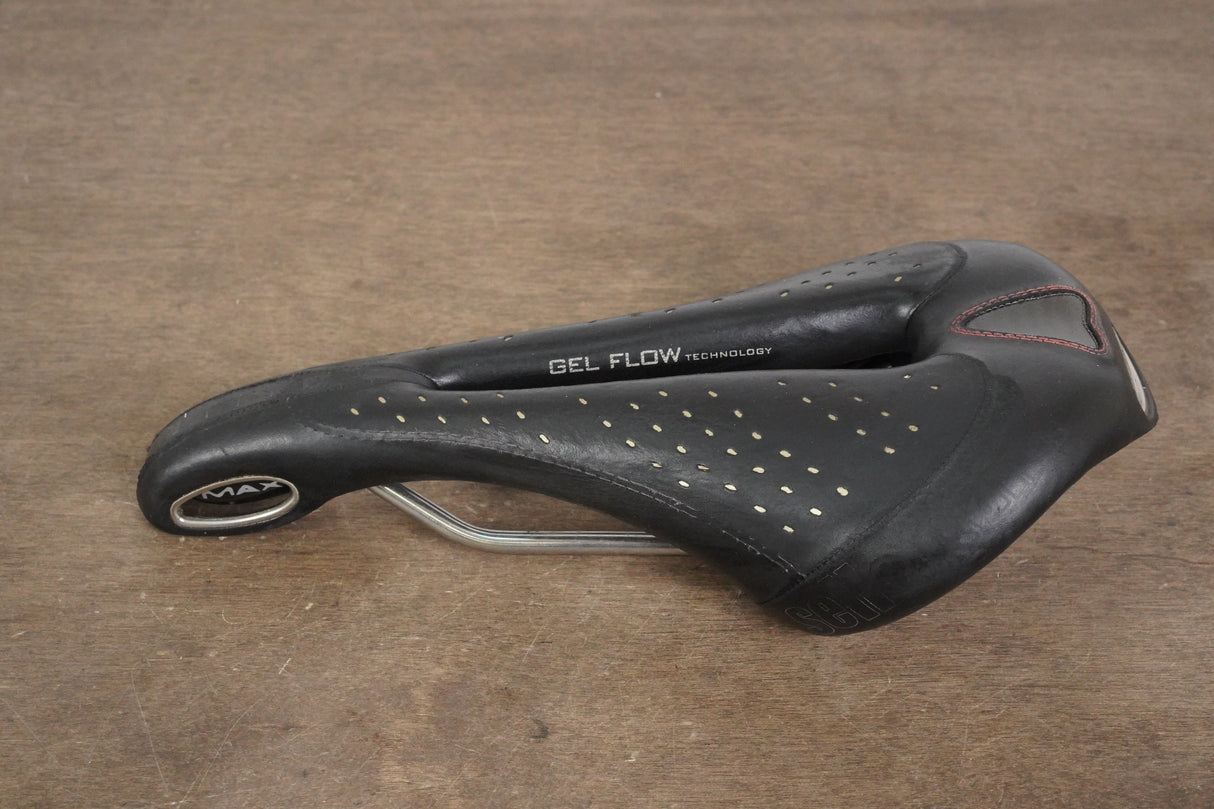 146mm Selle Italia Max Gel Flow Vanox Rail Road Saddle 300g