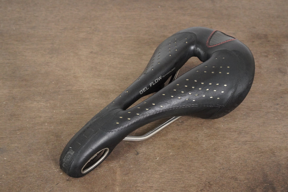 146mm Selle Italia Max Gel Flow Vanox Rail Road Saddle 300g