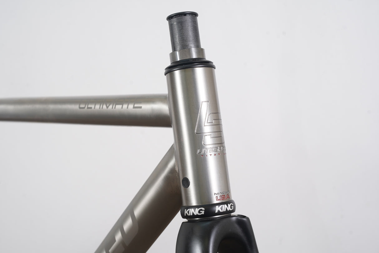 M (Medium) Litespeed Ultimate ENVE Di2 Titanium Disc Brake Frameset