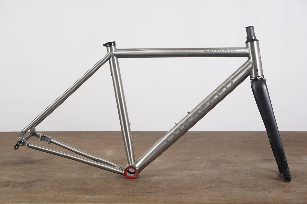 M (Medium) Litespeed Ultimate ENVE Di2 Titanium Disc Brake Frameset