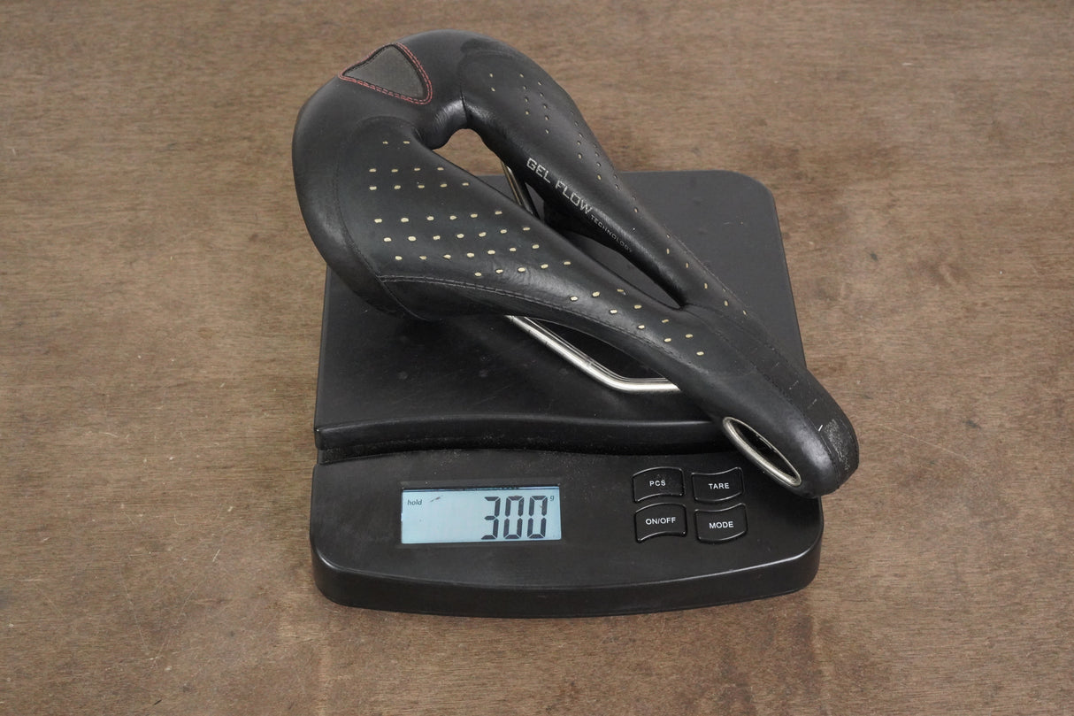 146mm Selle Italia Max Gel Flow Vanox Rail Road Saddle 300g