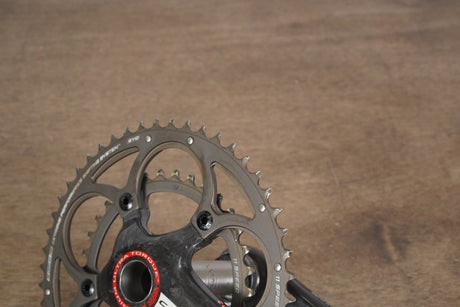 175mm 50/34T Campagnolo Super Record Titanium 11 Speed Carbon Crankset