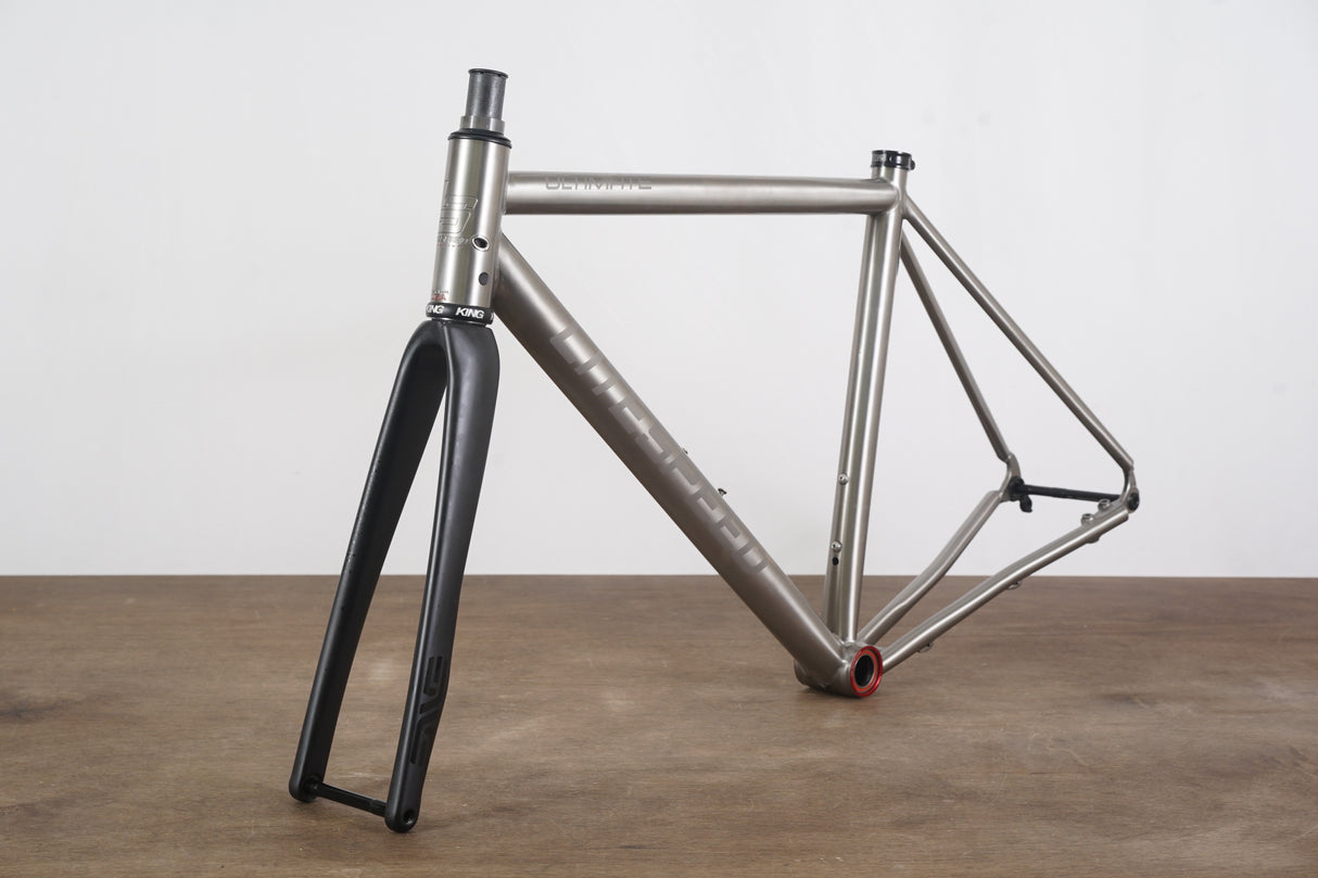 M (Medium) Litespeed Ultimate ENVE Di2 Titanium Disc Brake Frameset