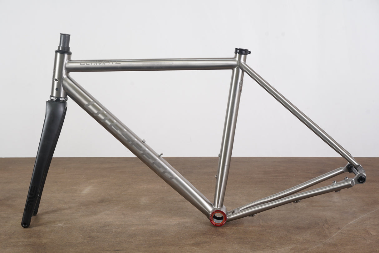 M (Medium) Litespeed Ultimate ENVE Di2 Titanium Disc Brake Frameset
