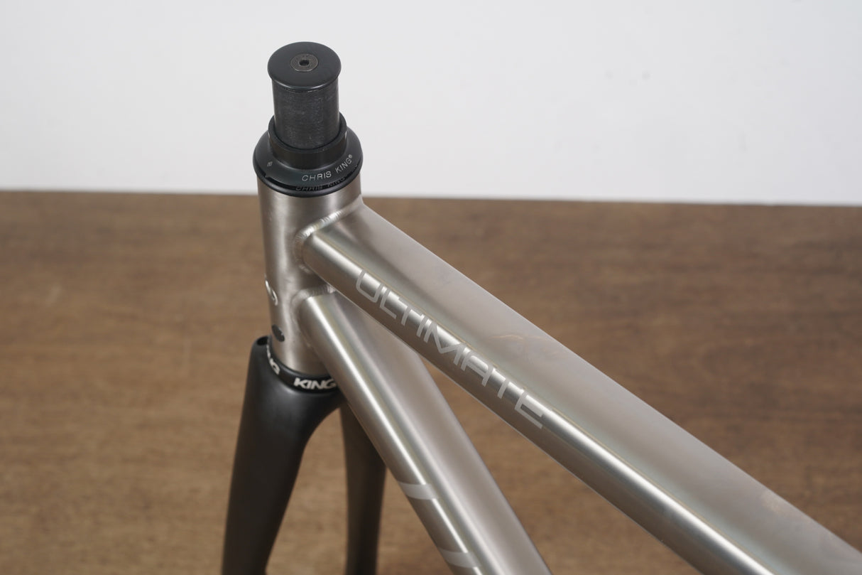 M (Medium) Litespeed Ultimate ENVE Di2 Titanium Disc Brake Frameset