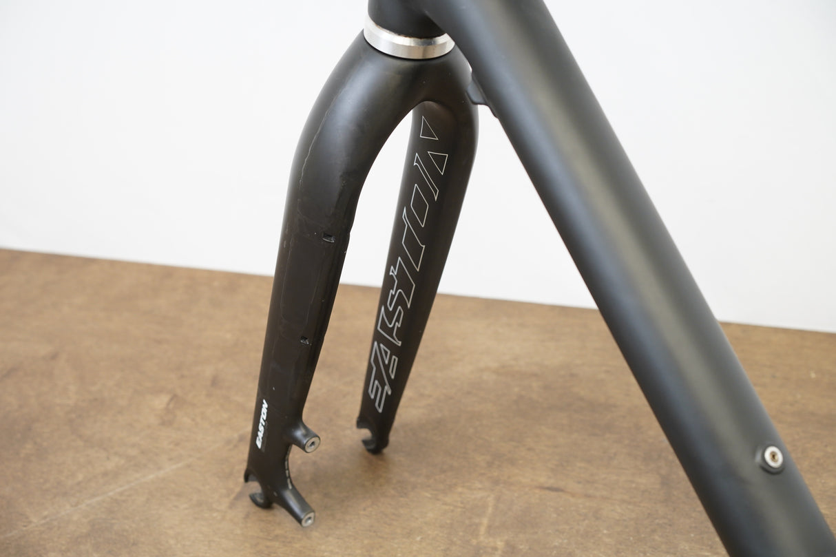 52cm Cannondale SuperX Black Inc. Easton Carbon Disc CX Gravel Frameset Super X