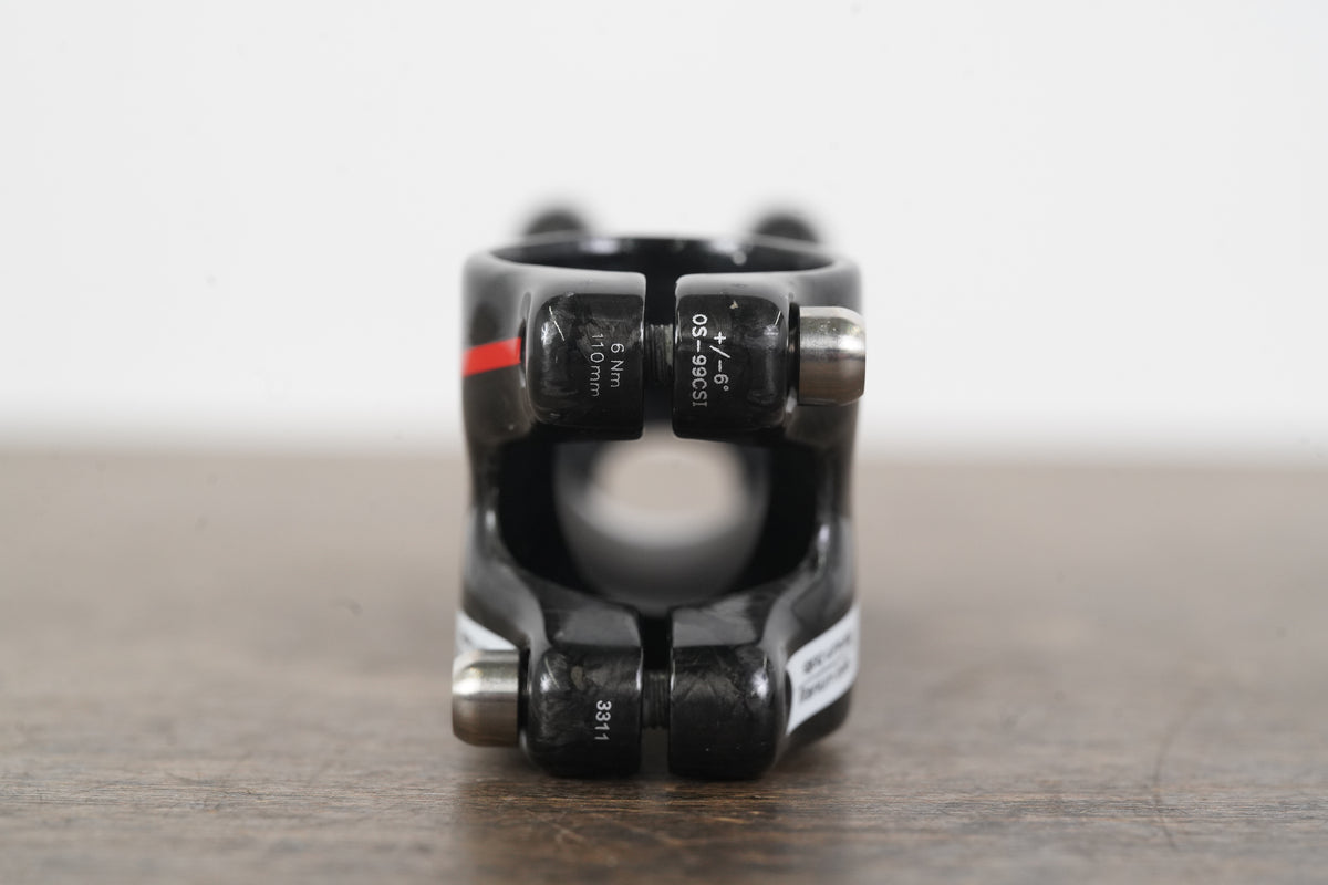 FSA OS-99 CSI 110mm ±6 Degree Carbon Alloy Road Stem 138g 1 1/8" 31.8mm