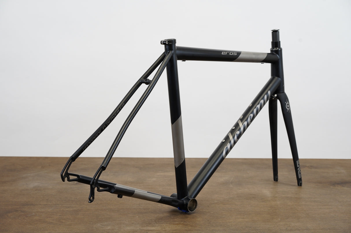 56cm Alchemy Eros ENVE Titanium Rim Brake Road Frameset