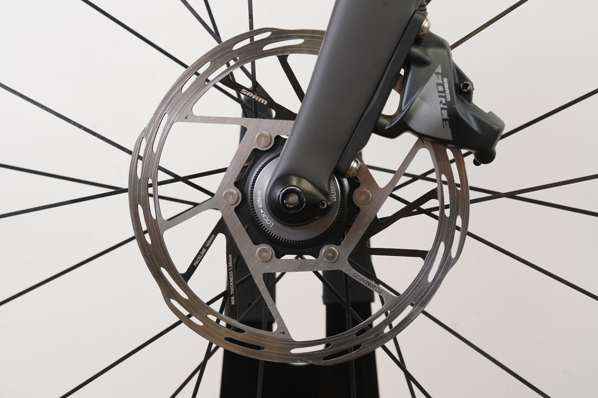 2021 51cm Cervelo S5 SRAM Force AXS Quarq Reserve 50|50 Carbon Disc Road Bike