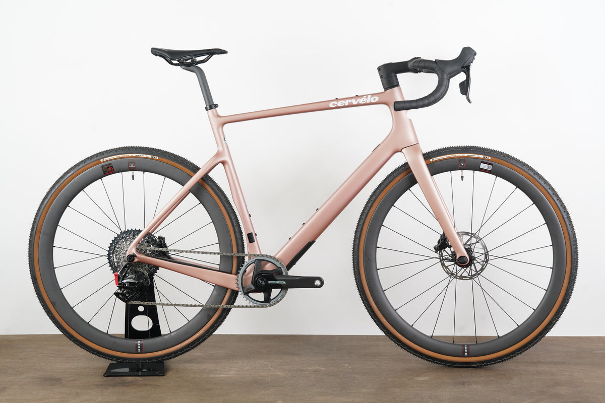 NEW 2024 58cm Cervelo Aspero 5 Force AXS D2 Quarq Reserve Carbon Gravel Bike