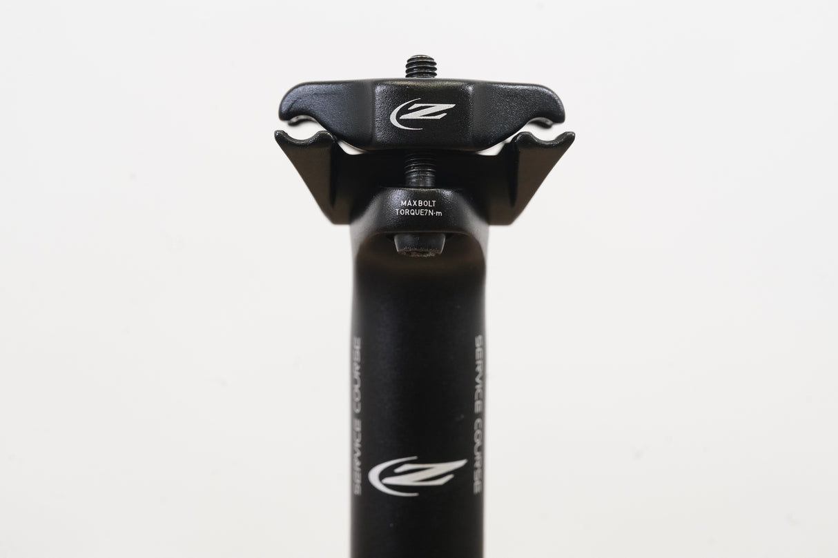 27.2mm Zipp Service Course Alloy 0 Setback Road Seatpost 246g
