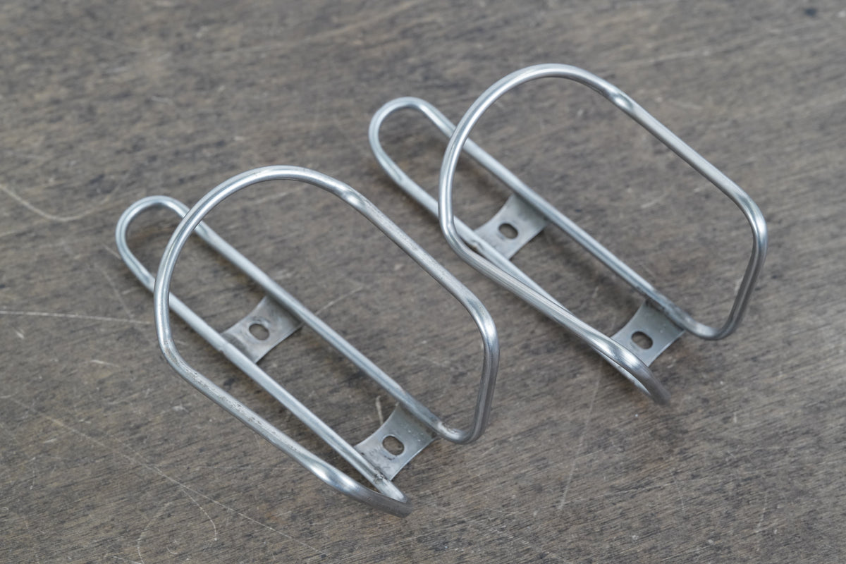 (2) King Cage Stainless Steel Water Bottle Cages 90g