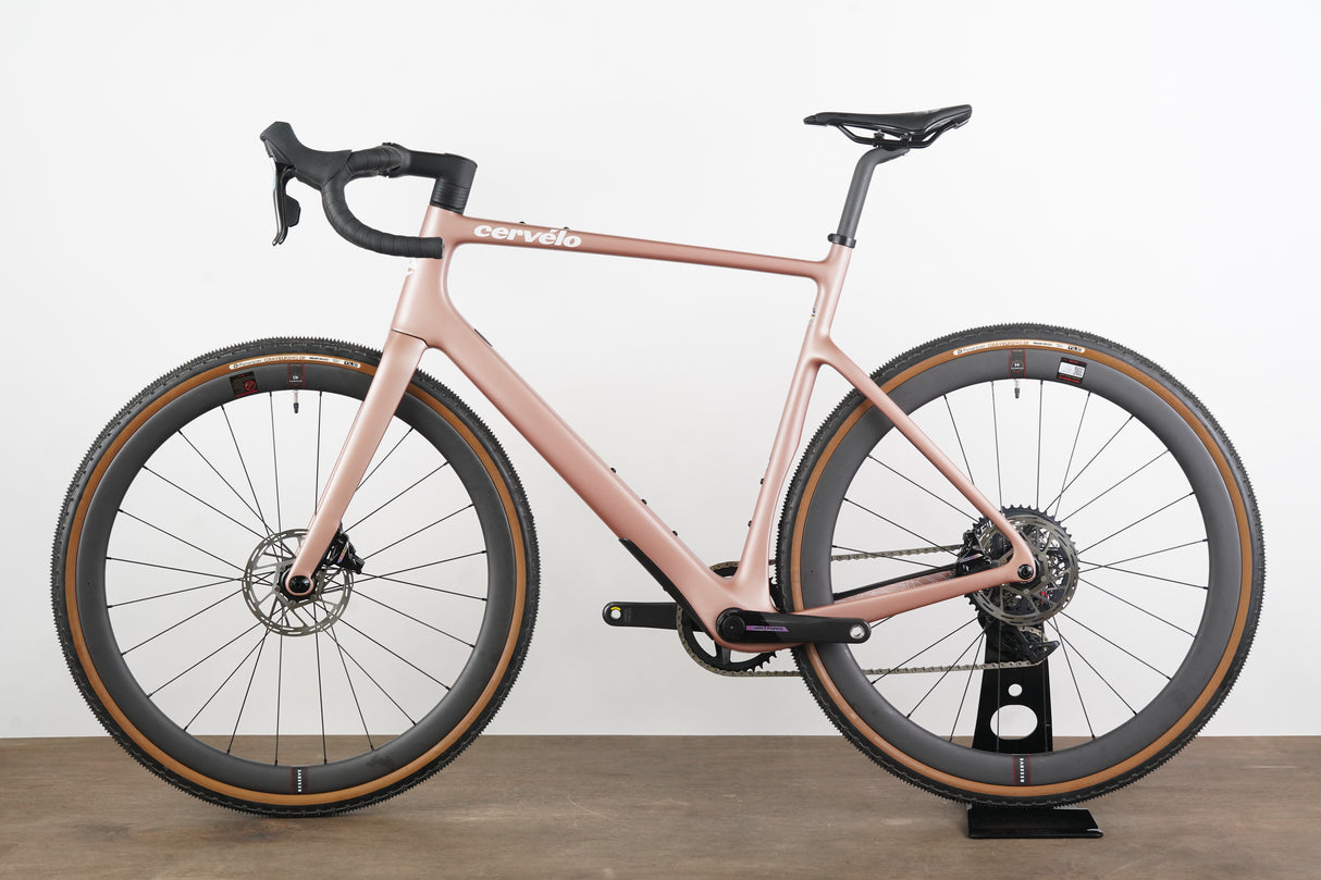 NEW 2024 58cm Cervelo Aspero 5 Force AXS D2 Quarq Reserve Carbon Gravel Bike
