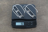 (2) King Cage Stainless Steel Water Bottle Cages 90g