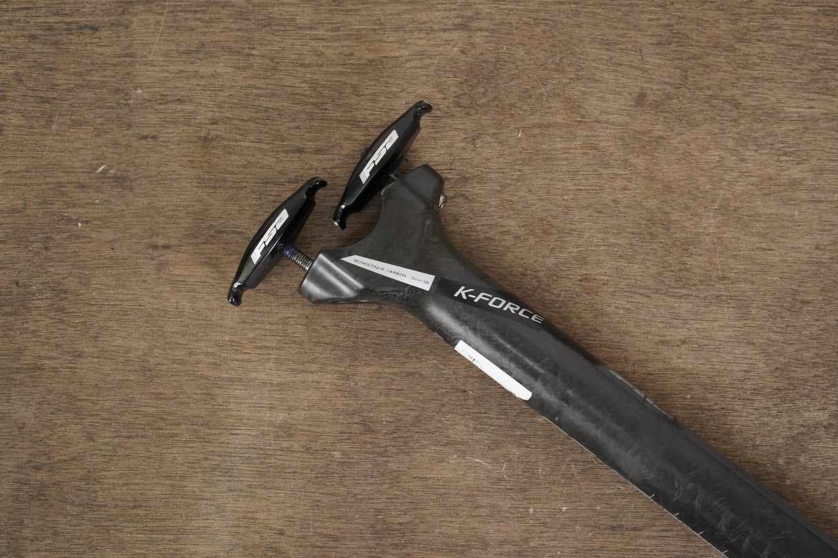 27.2mm FSA K-Force Carbon 0 Setback Road Seatpost