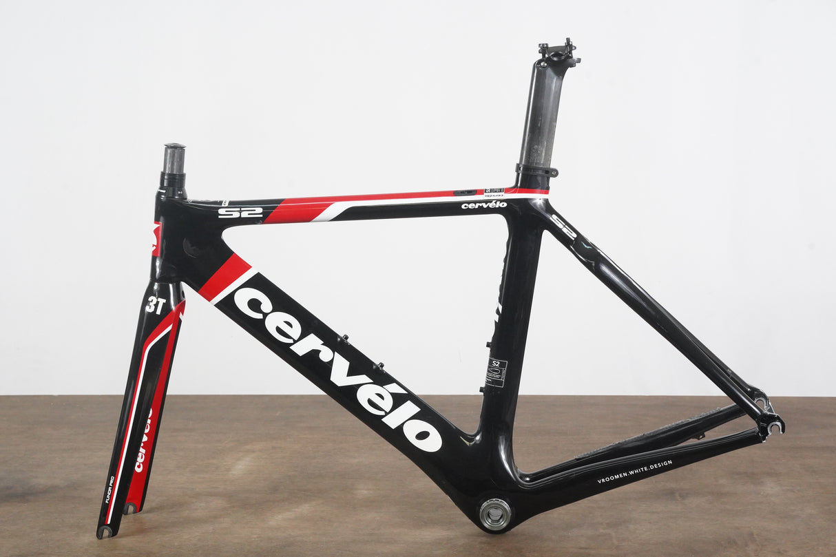 51cm Cervelo S2 Carbon Aero Rim Brake Road Frameset