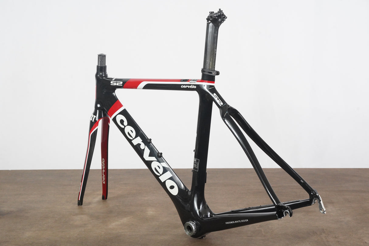 51cm Cervelo S2 Carbon Aero Rim Brake Road Frameset