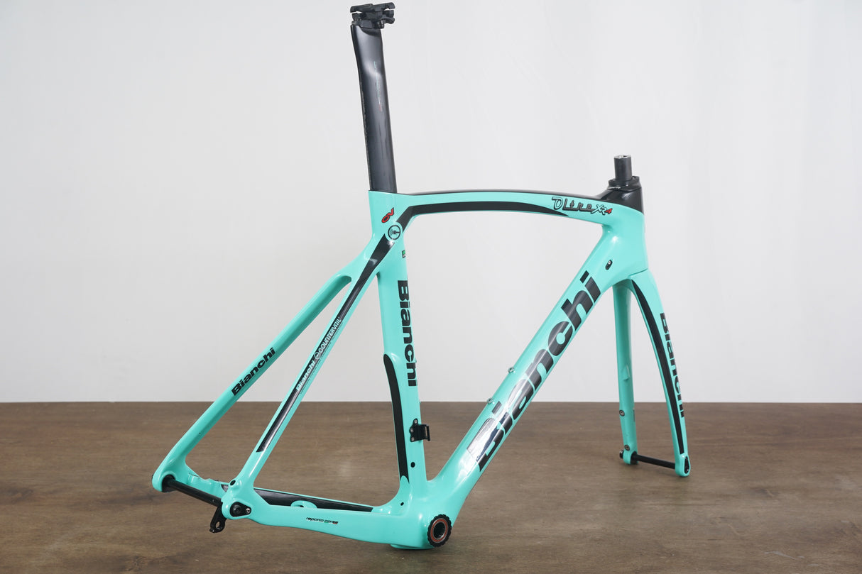 55cm Bianchi Oltre XR4 CV Carbon Aero Disc Brake Road Frameset