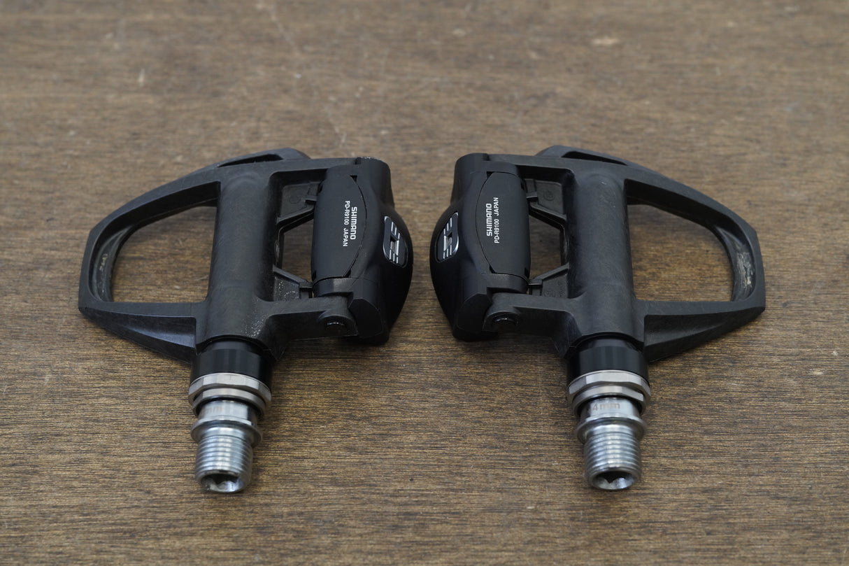 Shimano Dura-Ace PD-R9100 +4mm SPD-SL Carbon Clipless Road Bike Pedals 243g