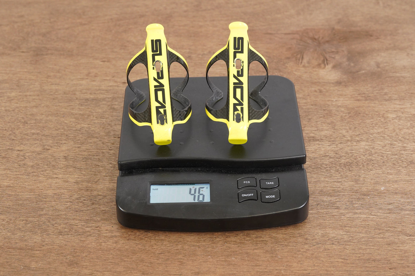 (2) Specialized Supacaz Fly Carbon Yellow Bottle Cages 46g