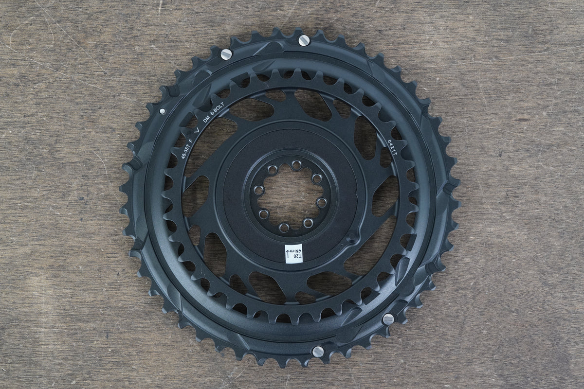 NEW 48/35T SRAM Red AXS D1 12 Speed 8 Bolt Direct Mount Chainrings