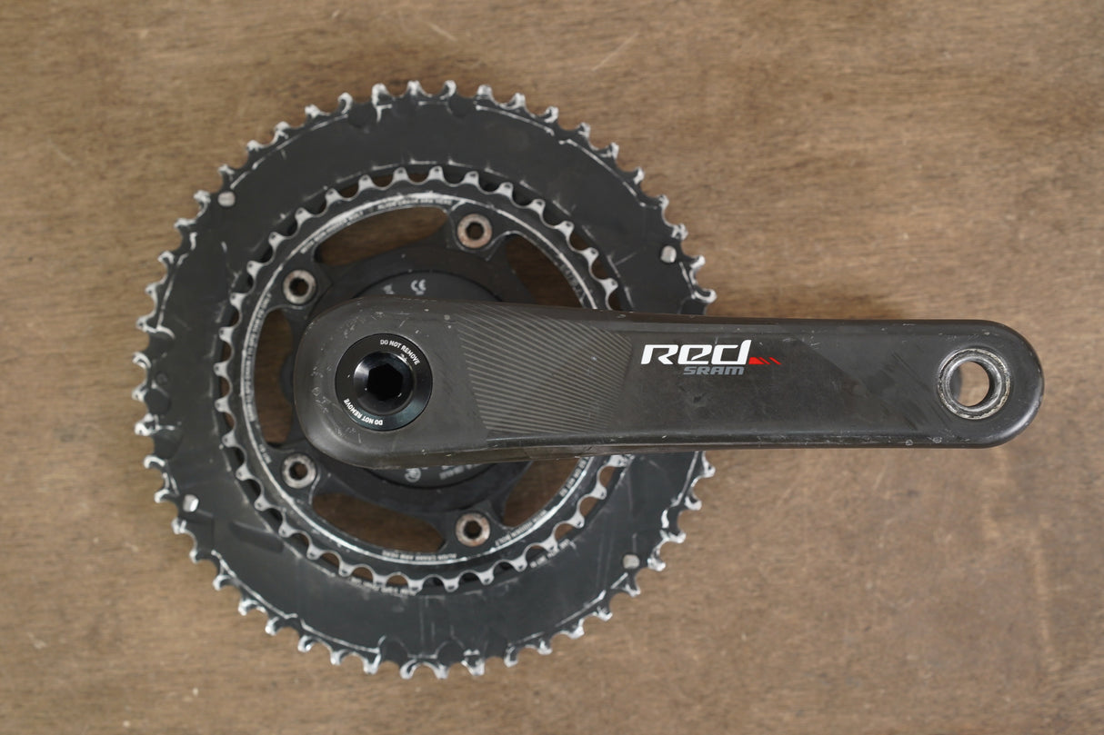 170mm 52/36T BB30 SRAM Red 22 Quarq DZero Power Meter Crankset