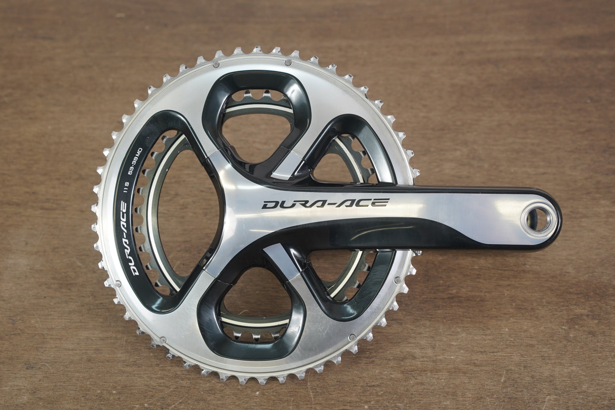 175mm 53/39T Shimano Dura-Ace FC-9000 11 Speed Crankset
